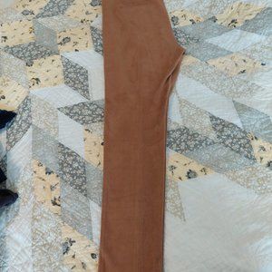 Suede-like Leggings